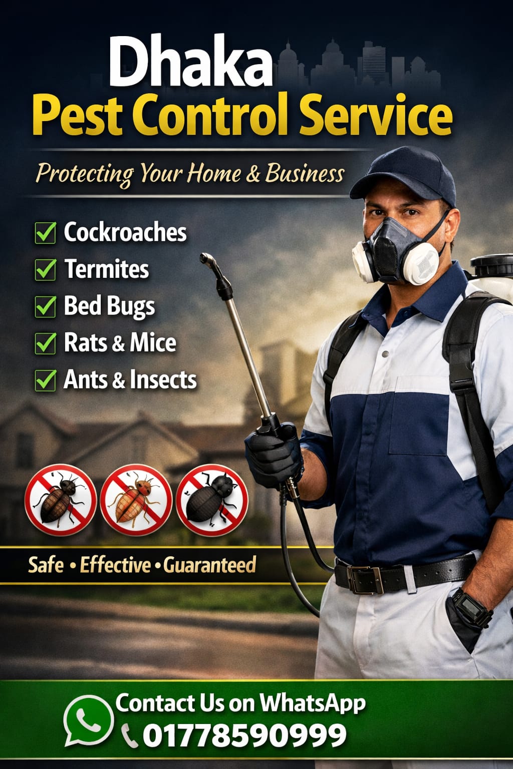 pest control service in gulshan